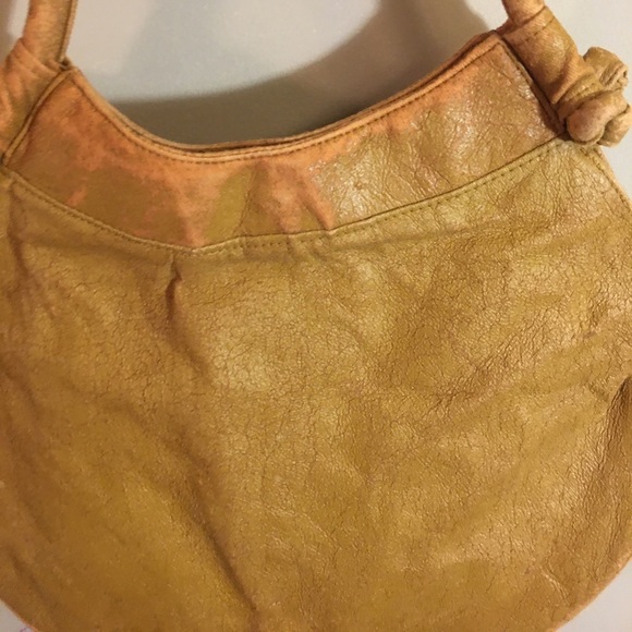 Vintage Le Jule Korean Tan Mustard Leather Shoulder Bag - Picture 7 of 16